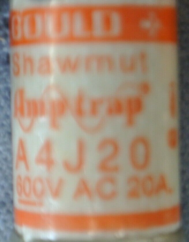 MIXED LOT of 12 / CLASS J CURRENT-LIMITING FUSES / 1A, 4A, 5A, 6A, 15A, 20A 600V