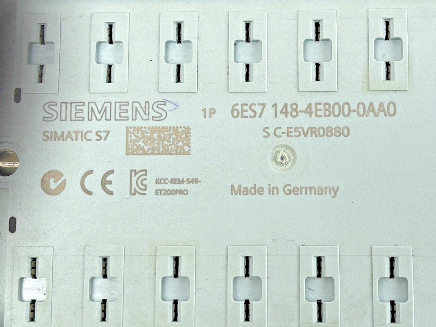 SIEMENS - 6ES7 148-4EB00-0AA0 - SIMATIC S7 PNEUMATIC INTERFACE FOR ET 200 PRO