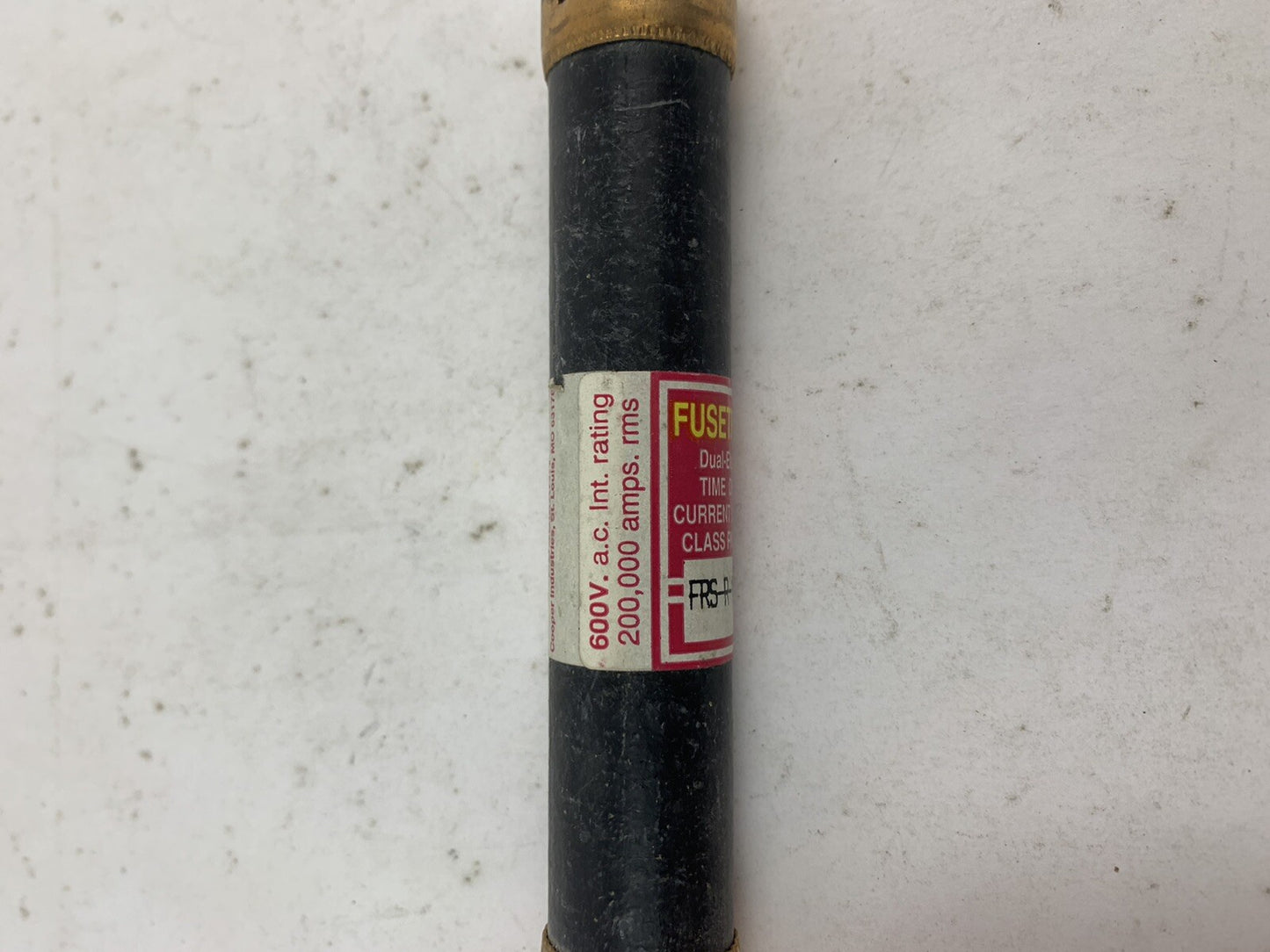 Bussmann Fusetron Dual-Element FRS-R-1 6/10 1 6/10 A 600V Fuse "Lot of 10"