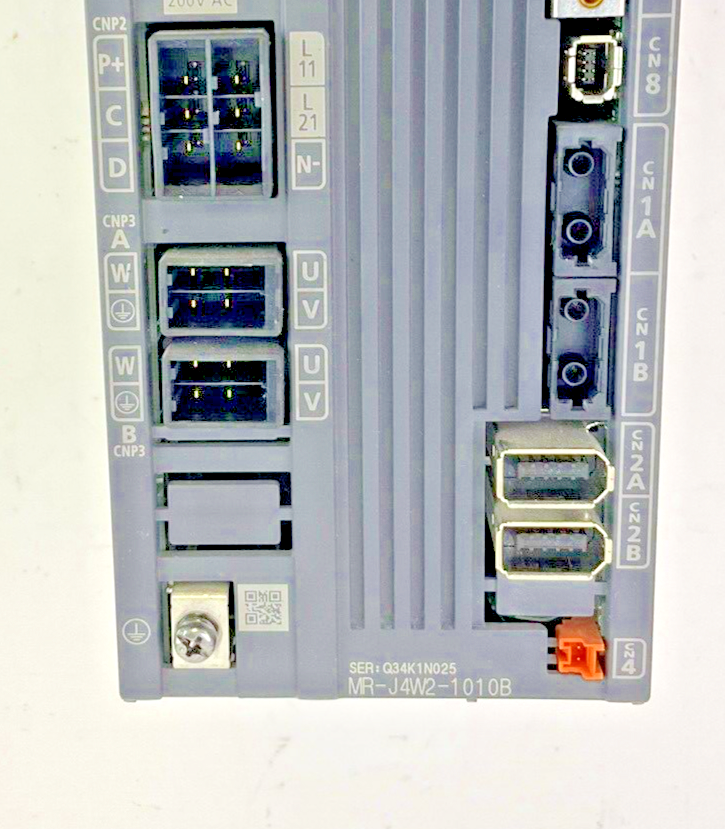 MITSUBISHI MR-J4W2-1010B SERVO DRIVE MODULE 1KWx2 240VAC 908A 50/60HZ