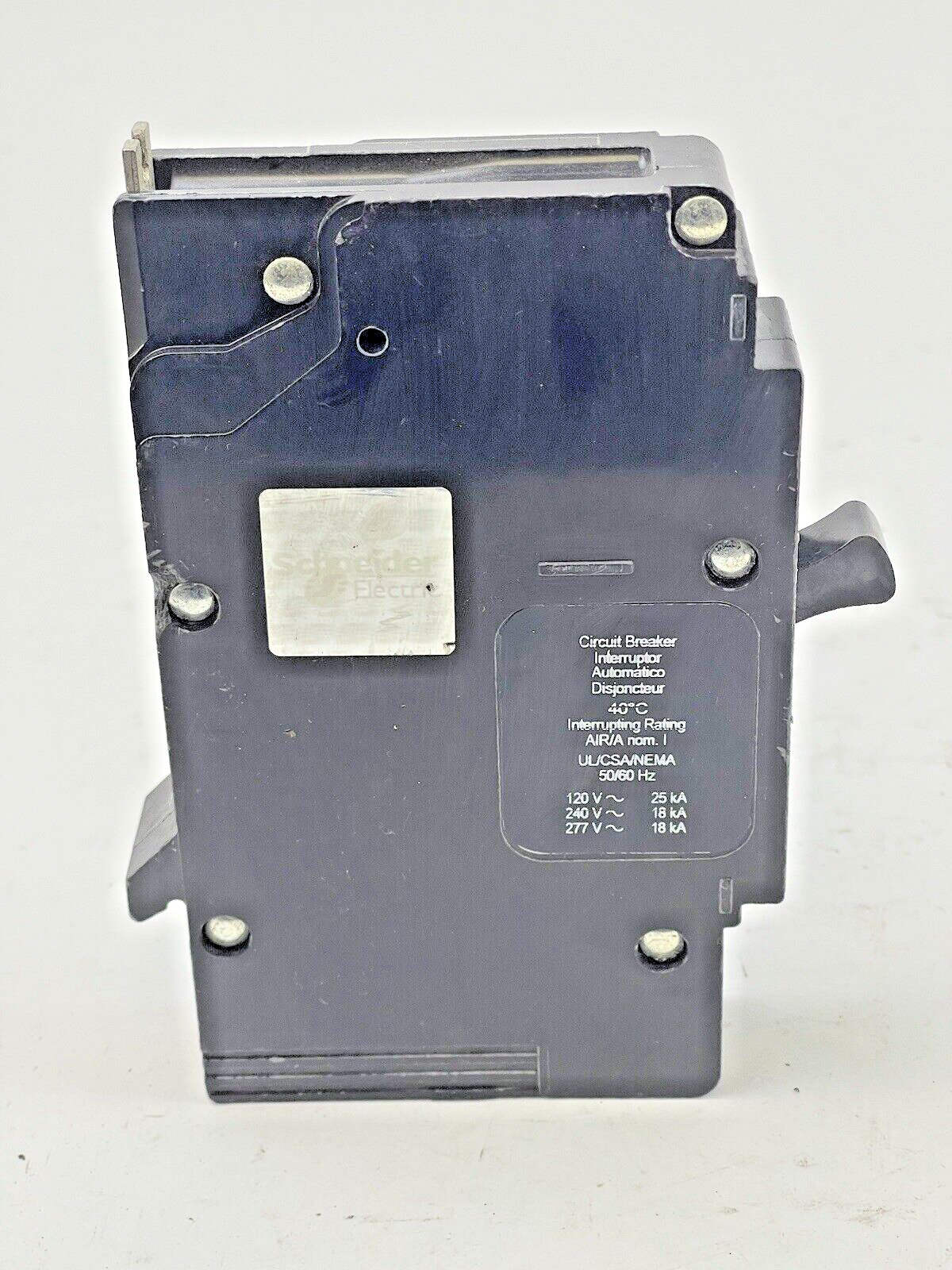 SQUARE D - EDB14030 - CIRCUIT BREAKER - 30A/1 POLE/277 VAC