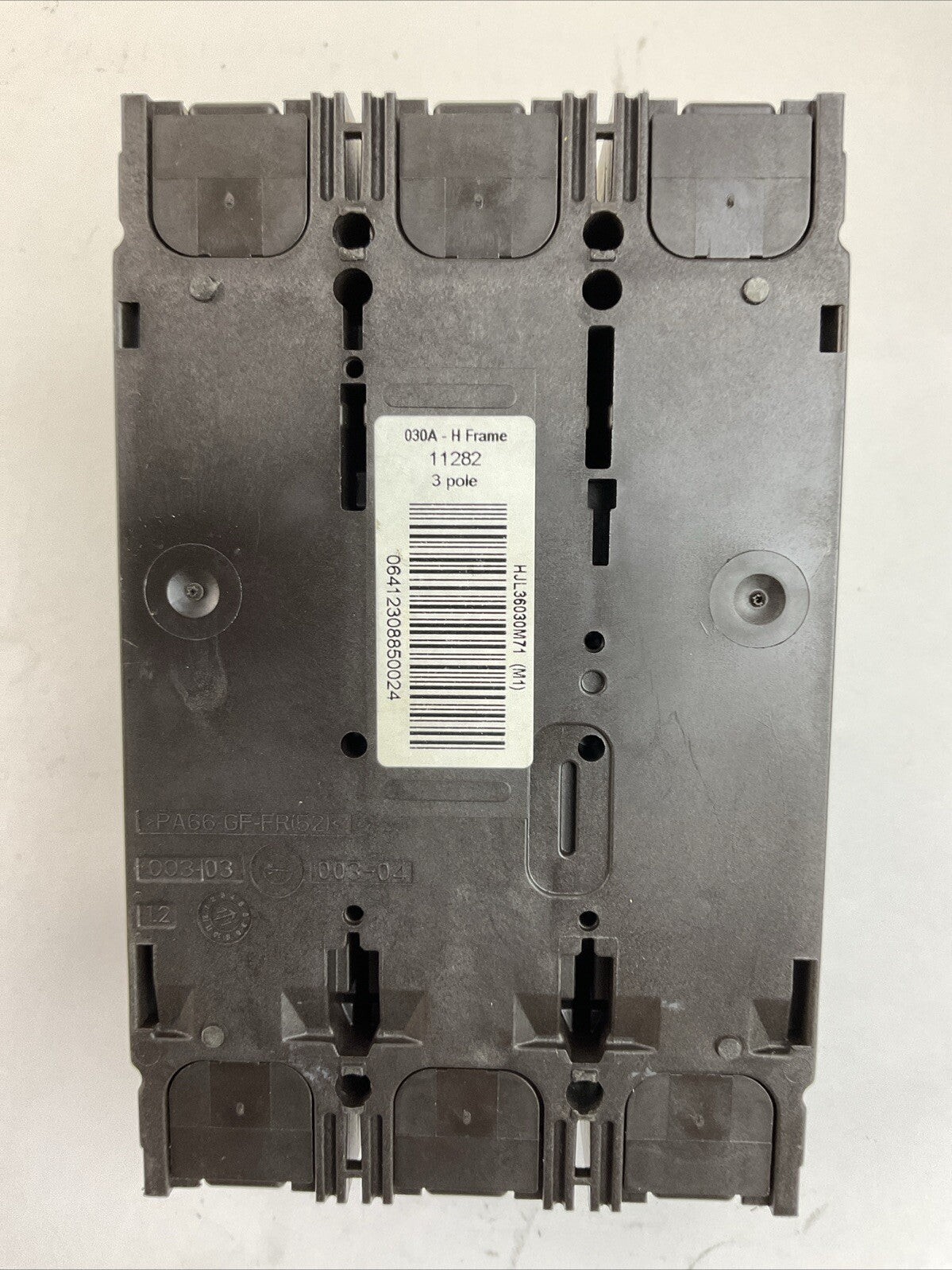 SQUARE D HJL36030M71 POWERPACT MOTOR CIRCUIT BREAKER 30A 600VAC 3POLE