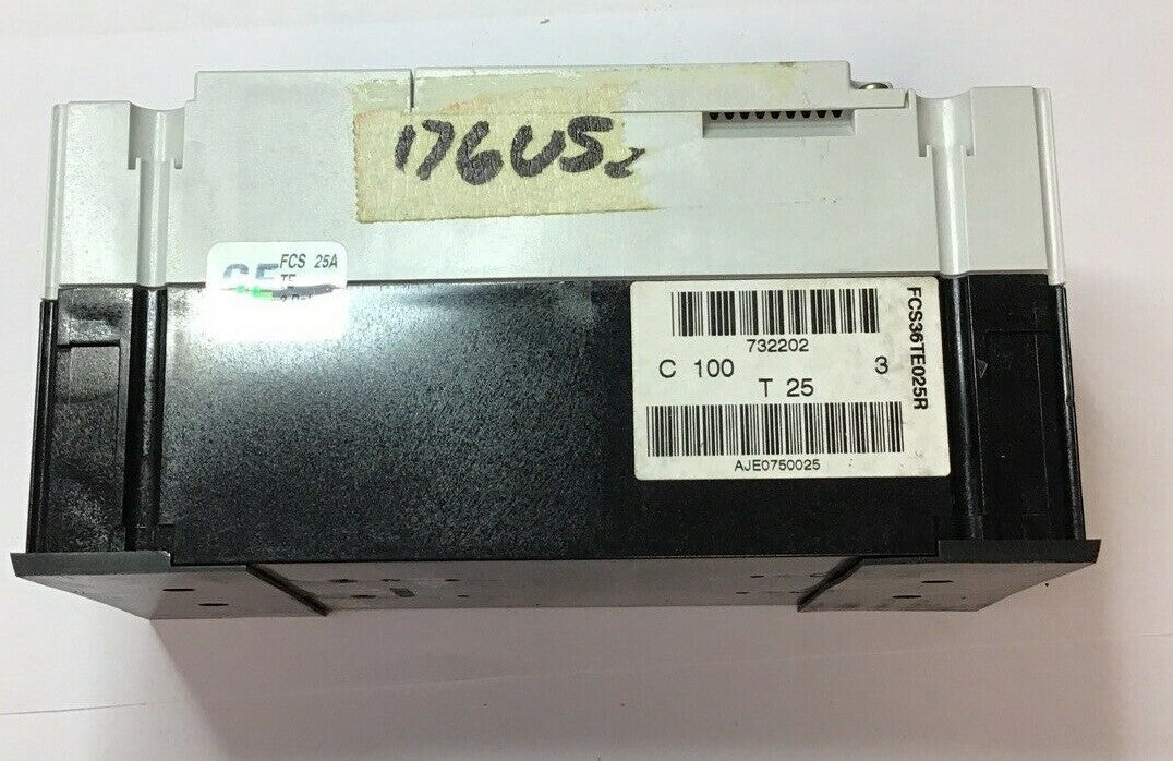 GENERAL ELECTRIC FCS36TE025R 25A CIRCUIT BREAKER 3POLE 500V