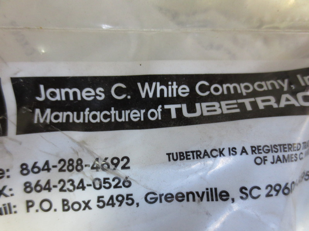 `JAMES C. WHITE THBAL-500 x 0.75 ALUMINUM BOLTS for TUBETRACK LOT of 8 - NEW