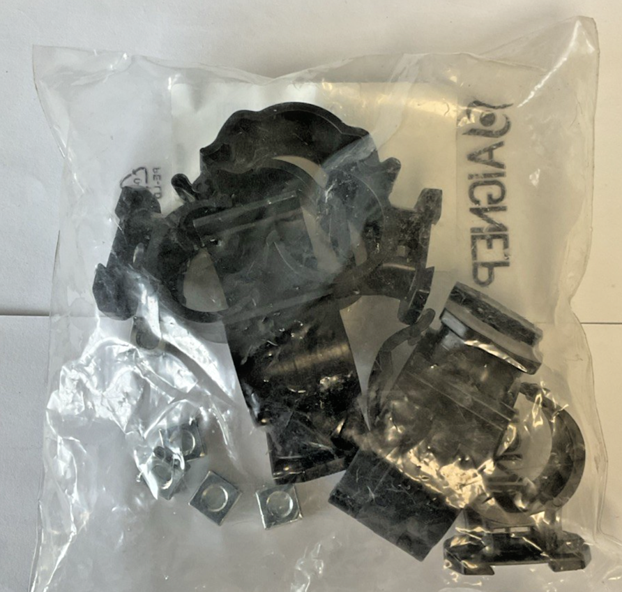 AIGNEP COD.9081800002 NYLON TUBE HANGER C0I.LAR.PLASTICA D.25 1/4-2OUNC