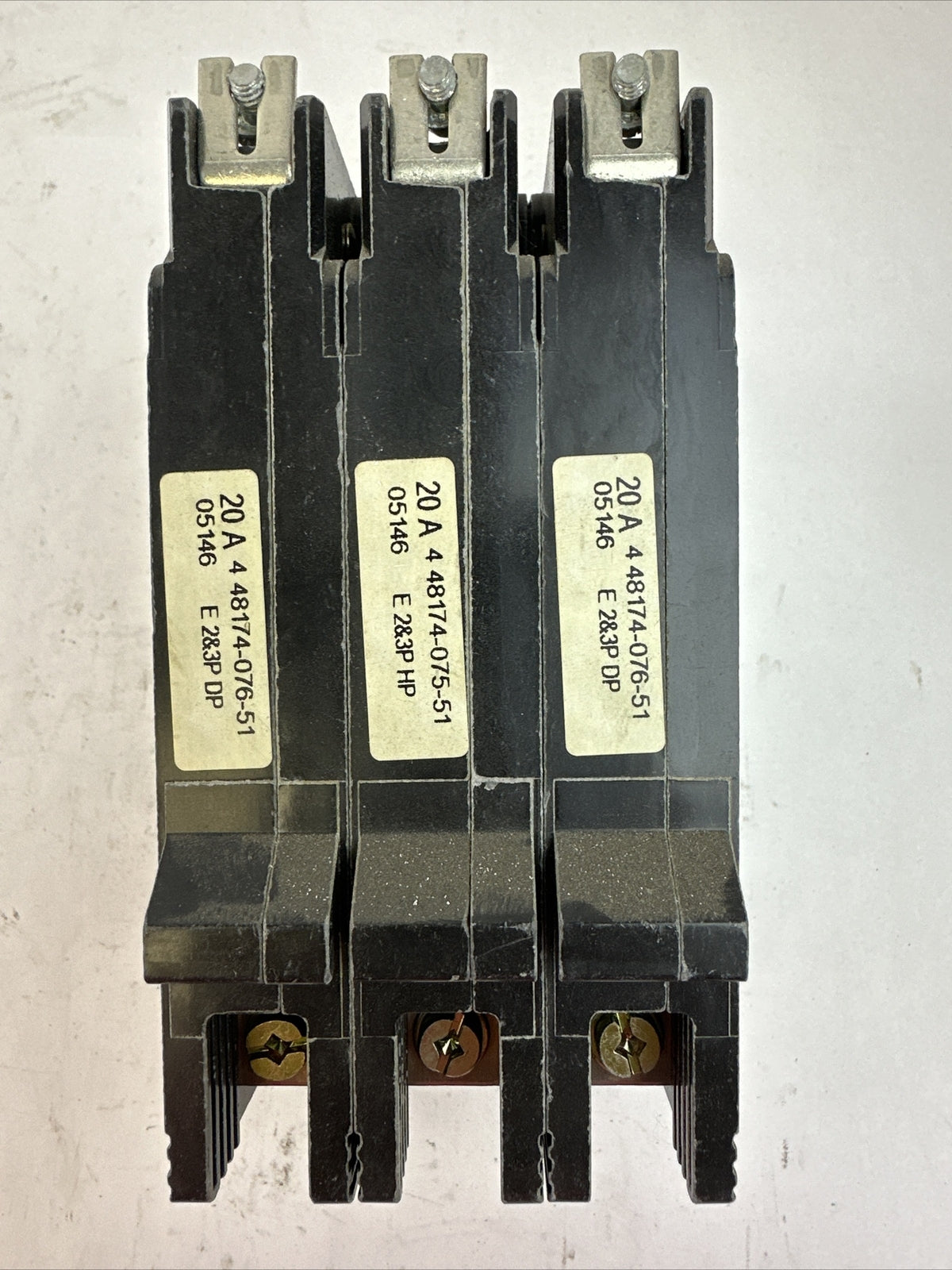 SQUARE D EGB34020 CIRCUIT BREAKER 20A 240VAC 480Y/277VAC 3POLE