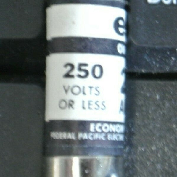 BOX of 10 / ECONOMY / ECO / FPE MOL-20 MIDGET FUSE / 20A / 250V
