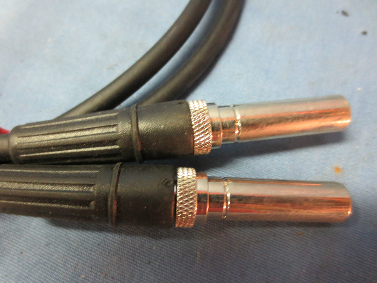 CANARE LV-61S 75-OHM 2-FOOT VIDEO COAXIAL CABLES - COAX - BLACK - LOT of 2 - 2'