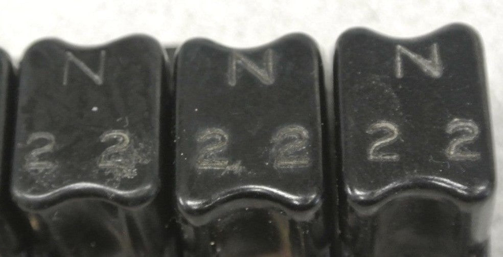 LOT of 7 / ALLEN-BRADLEY N22 THERMAL OVERLOAD RELAY HEATER ELEMENT