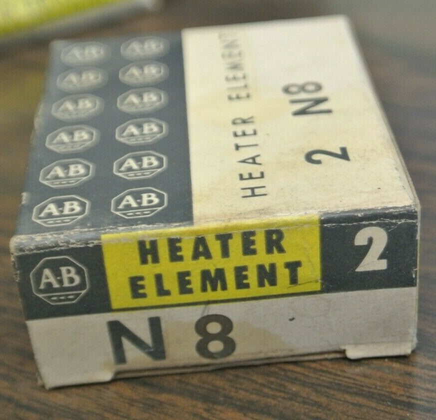 BOX of 2 / ALLEN-BRADLEY N8 THERMAL OVERLOAD HEATER ELEMENTS / NEW SURPLUS
