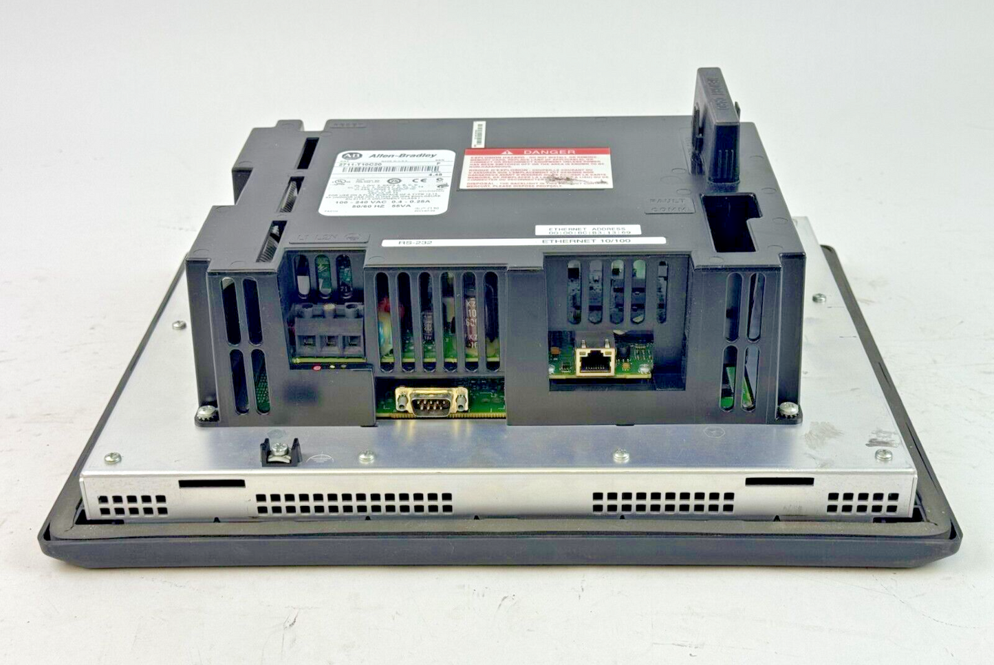 ALLEN-BRADLEY - 2711-T10C20 SER. F/ FRN 4.48 - PANELVIEW 1000 ASSEMBLED TERM