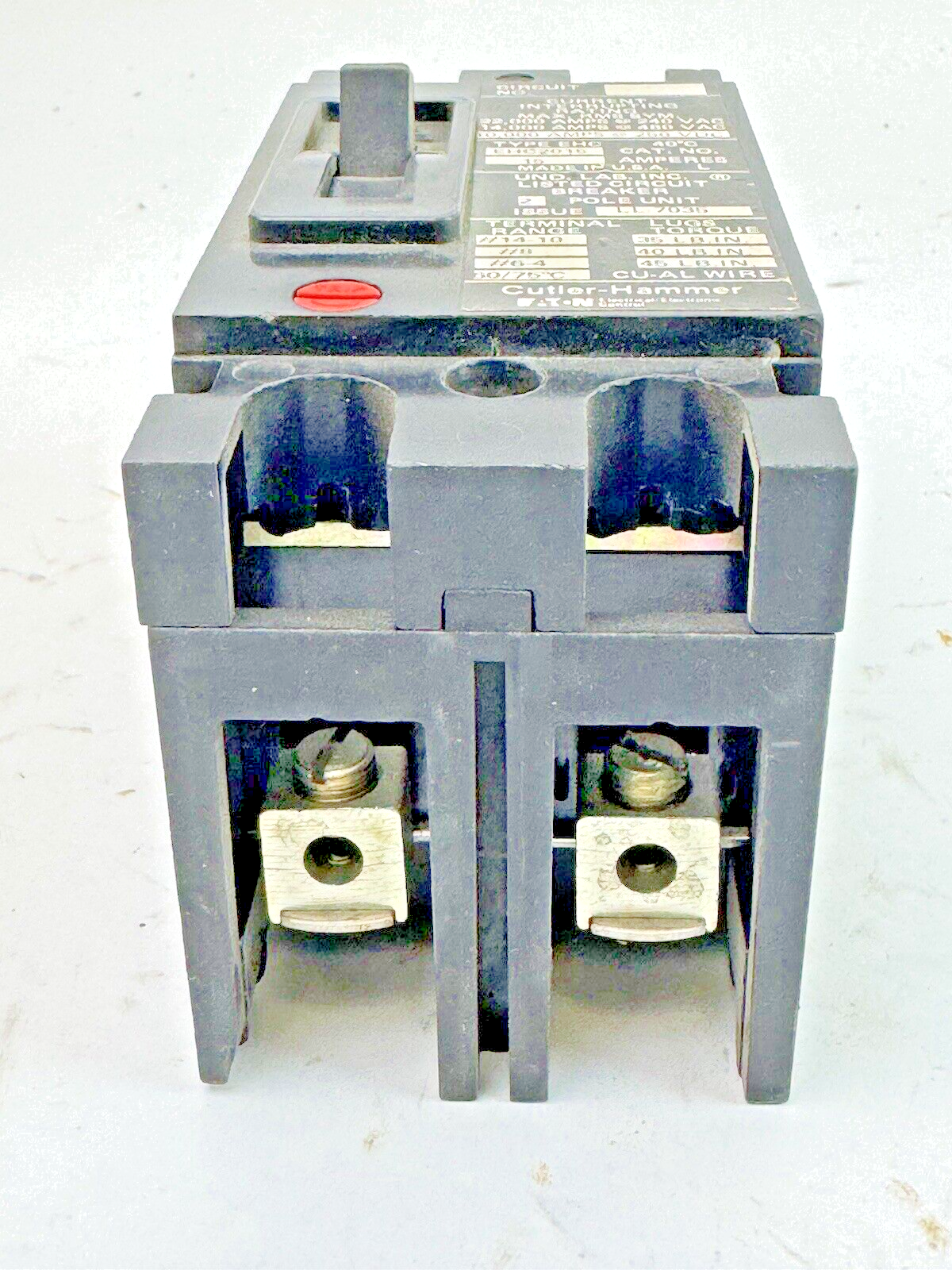 CUTLER-HAMMER/ EATON - EHC2015 - CIRCUIT BREAKER - 2 POLE, 15 A, 480 VAC