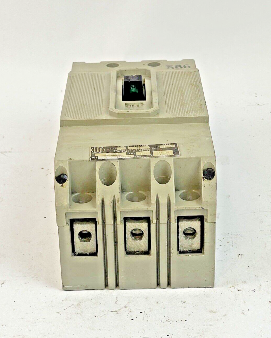 ITE / SIEMENS - HF3-M050 - CIRCUIT BREAKER - 50 AMP, 250 DC, 600 VAC, 3 POLE