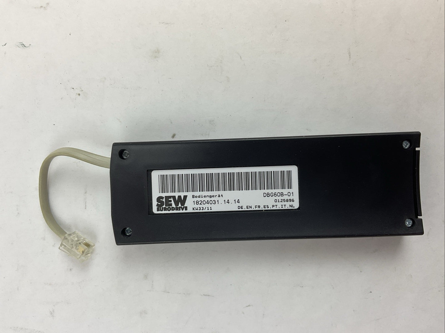 SEW EURODRIVE DBG60B-01 CONTROL KEYPAD