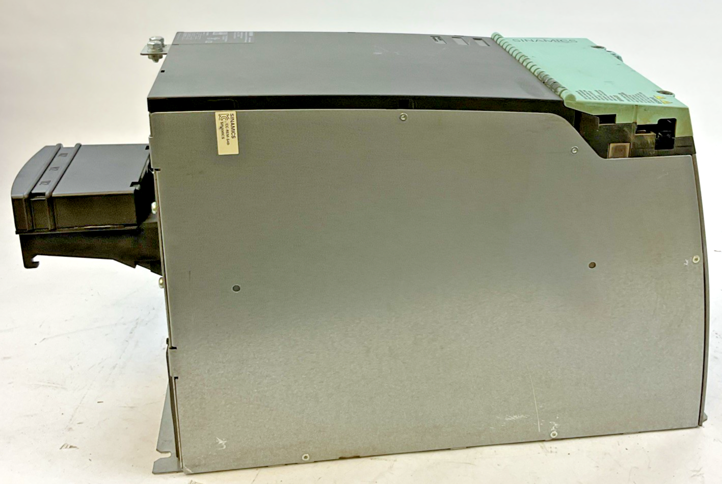 SIEMENS 1P 6SL3120-1TE28-5AA3 SINGLE MOTOR MODULE OUTPUT 3AC 400V 85A INPUT DC