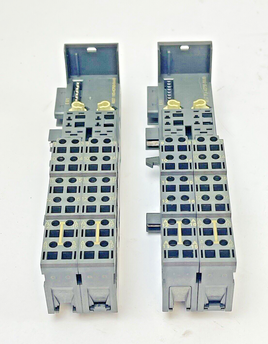 SIEMENS *LOT OF 2* 6ES7 193-4CF50-0AA0 SIMATIC S7 TM-E30C46-A1 TERMINAL MODULES