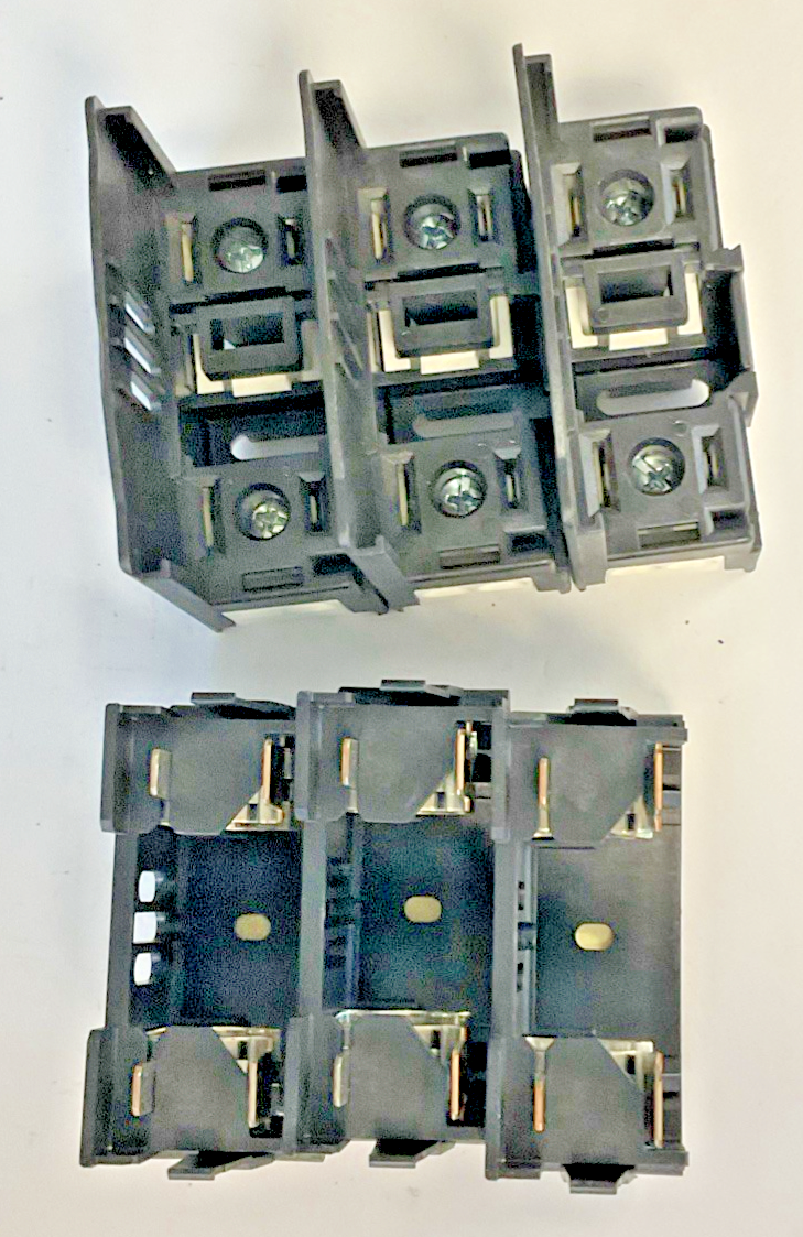 BUSSMANN **LOT OF 3** JT60030 FUSEHOLDER 30A, 600VAC, 200kA