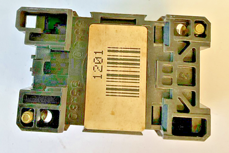 ALLEN BRADLEY 509-T0D CONTACTOR SER.B SZ.00 600VAC