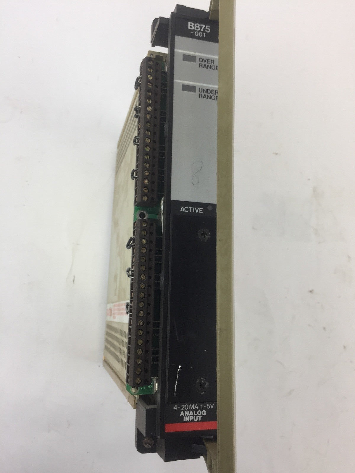 GOULD AS-B875-001 ASSY MDL ANLIN8CH WV ANALOG INPUT MODULE