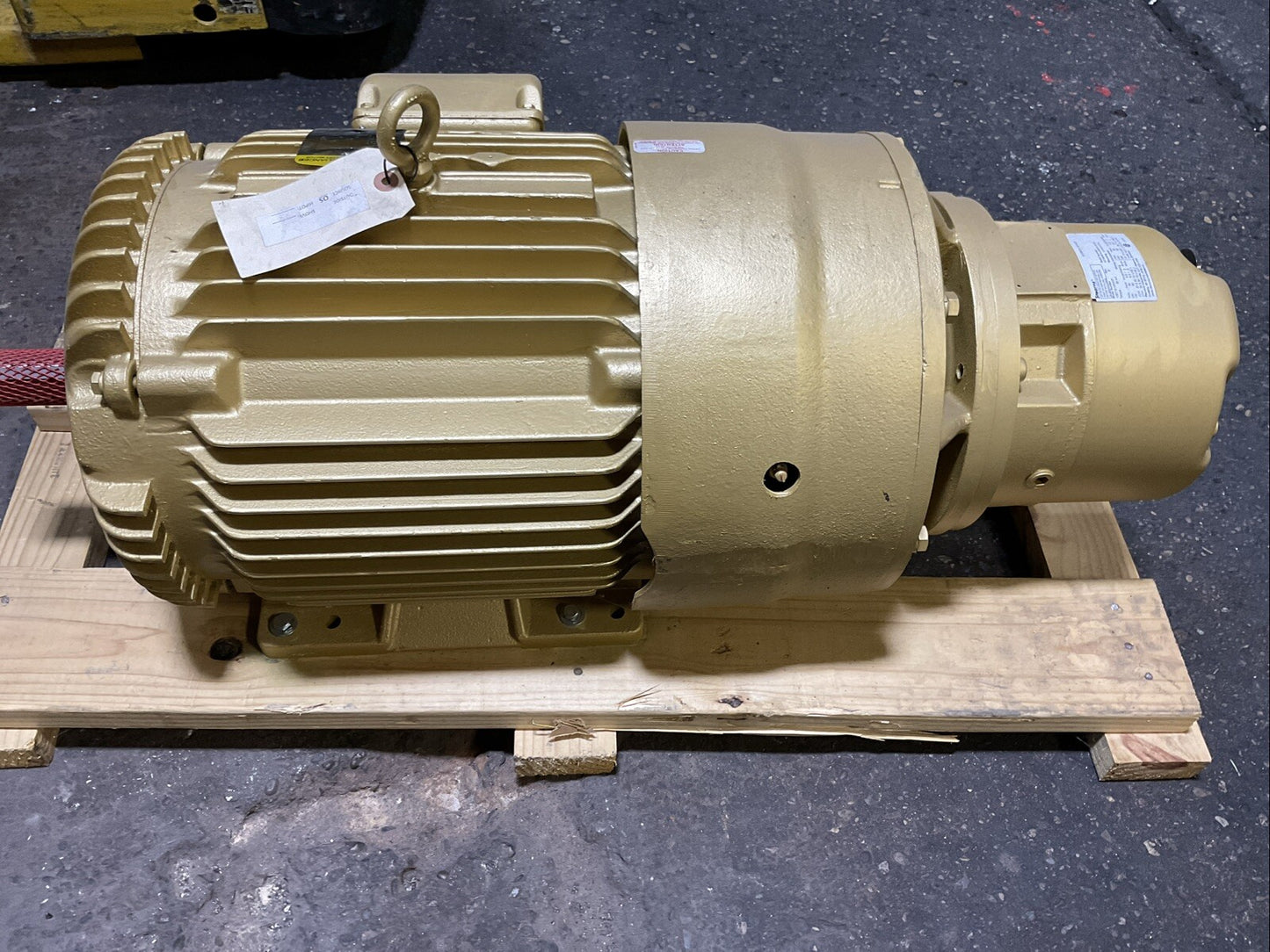 BALDOR AUTOMOTIVE INDUSTRY MOTOR 460V 17.1A 1770RPM 15HP 3PH 108715100HQF REV B