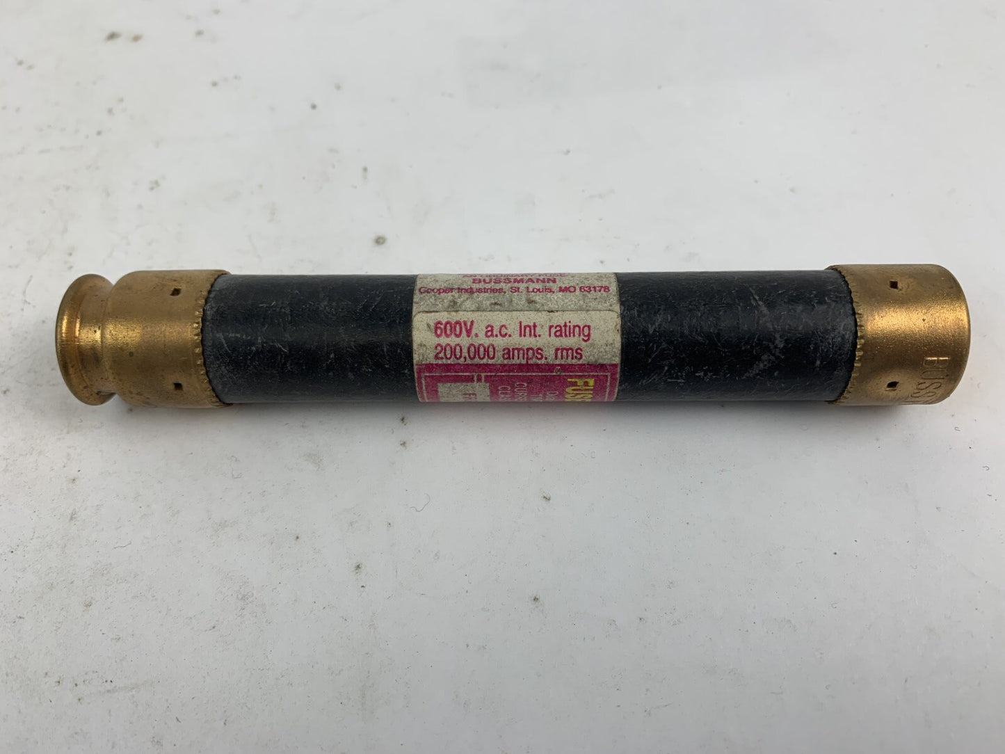 Bussmann Fusetron Dual-Element FRS-R-2 1/2 2 1/2A 600V Fuse "Lot of 10"