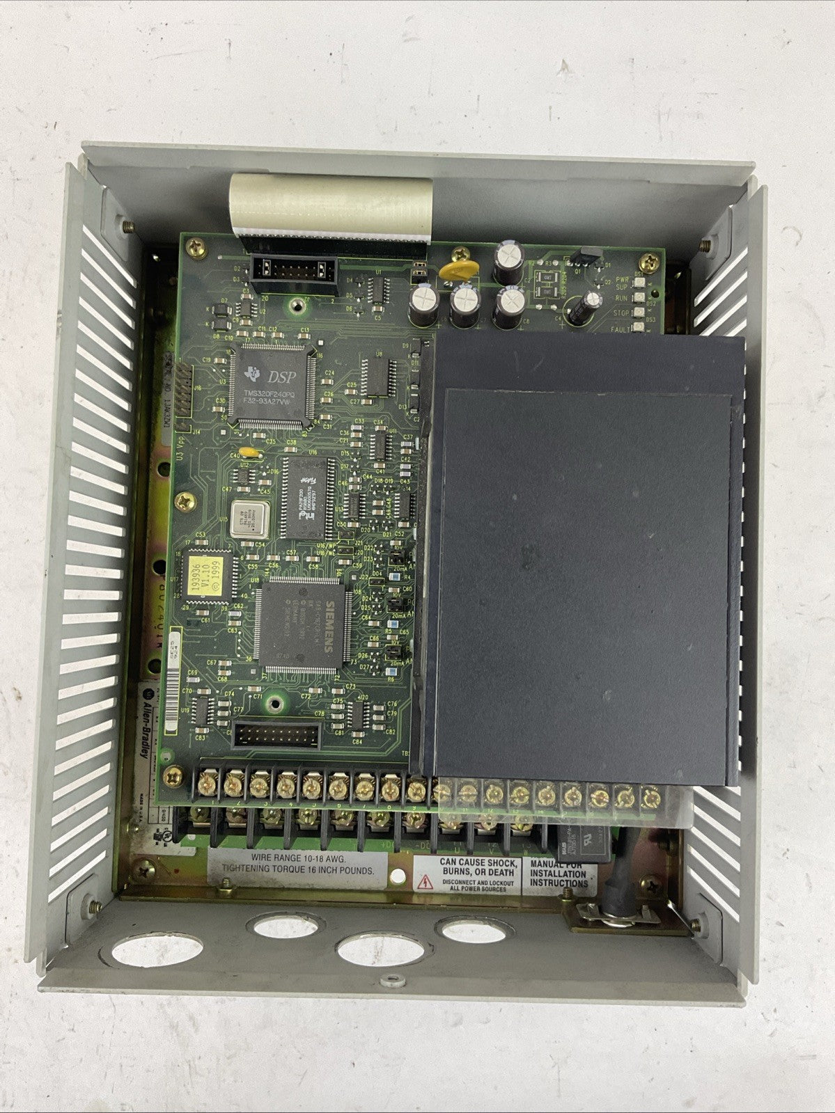 ALLEN BRADLEY 1336F-BRF50-AA-EN-GMS1 SER B 1336 PLUS II SENSORLESS VECTOR DRIVE