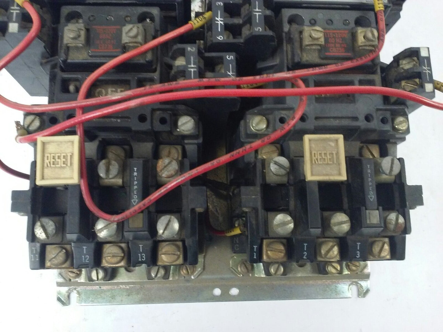 ALLEN BRADLEY, 520E-BOD , SER. C, STARTER, SIZE 1, 600V, 27A, 3PH, 120V COIL 3PH