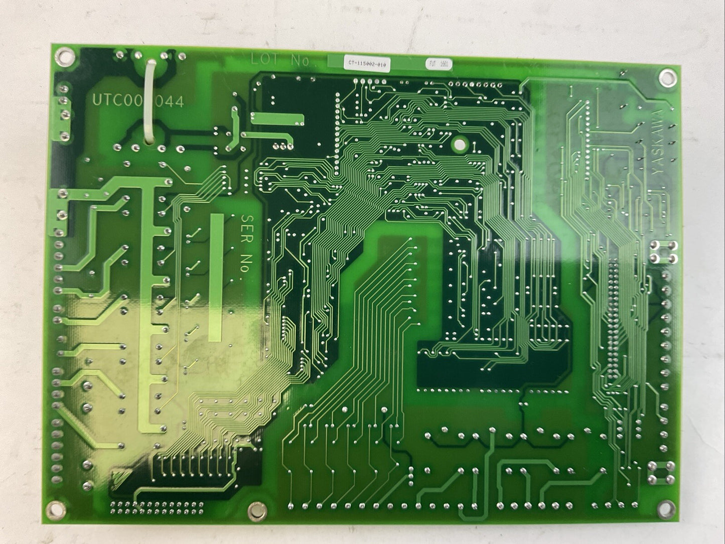 YASKAWA UTC000044 CIRCUIT BOARD UWR00563-1 REV:0 EXCEL 231 RIBBON CABLE