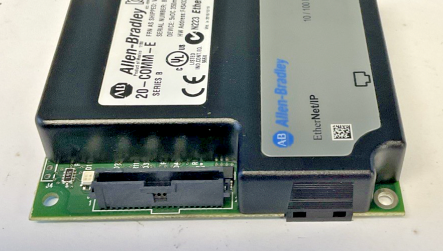 ALLEN BRADLEY 20-COMM-E INTERFACE ADAPTER VER.5.002 5VDC 350MA SER.B