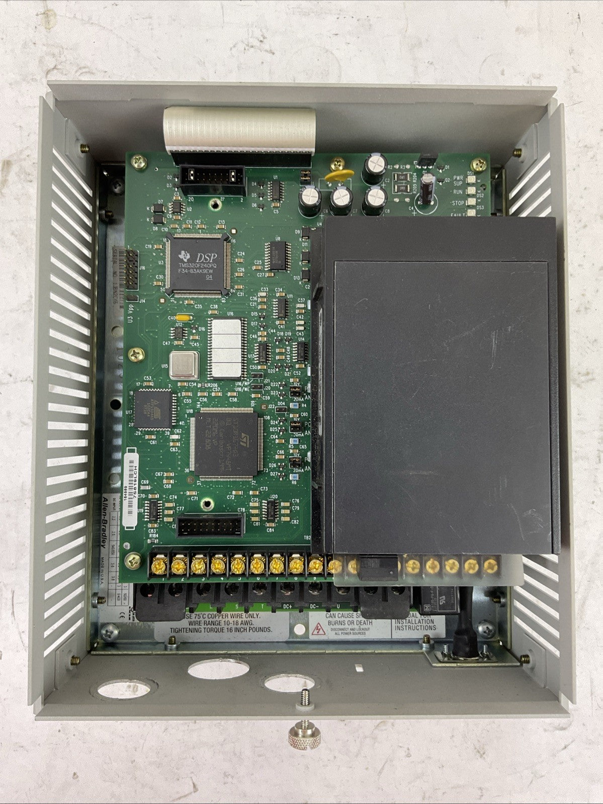 ALLEN BRADLEY 1336F-BRF20-AA-EN-GMS1 AC DRIVE 1336 PLUS II SENSORLESS VECTOR
