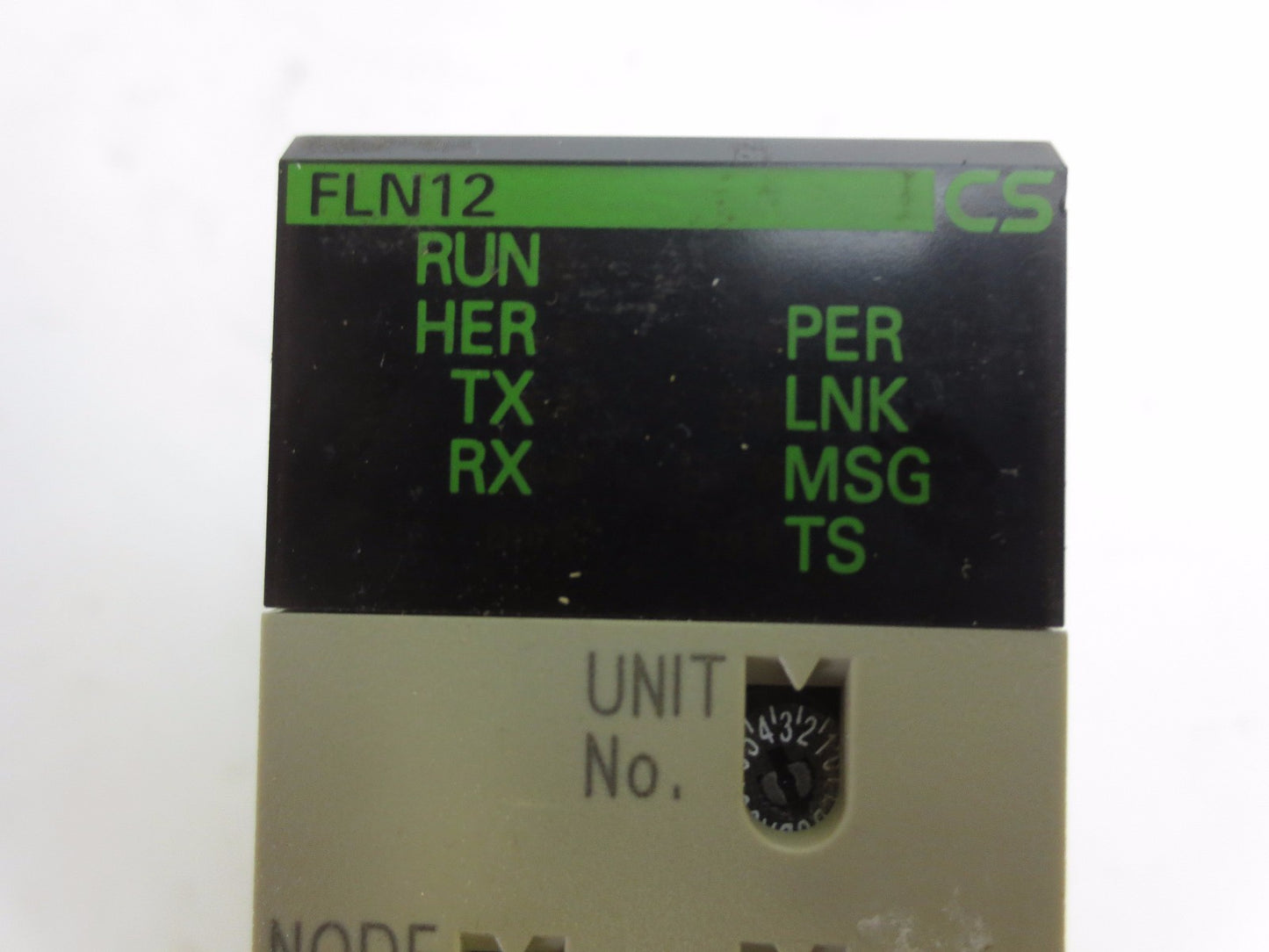 OMRON CS1W-FLN12 FL-NET UNIT / ETHERNET MODULE
