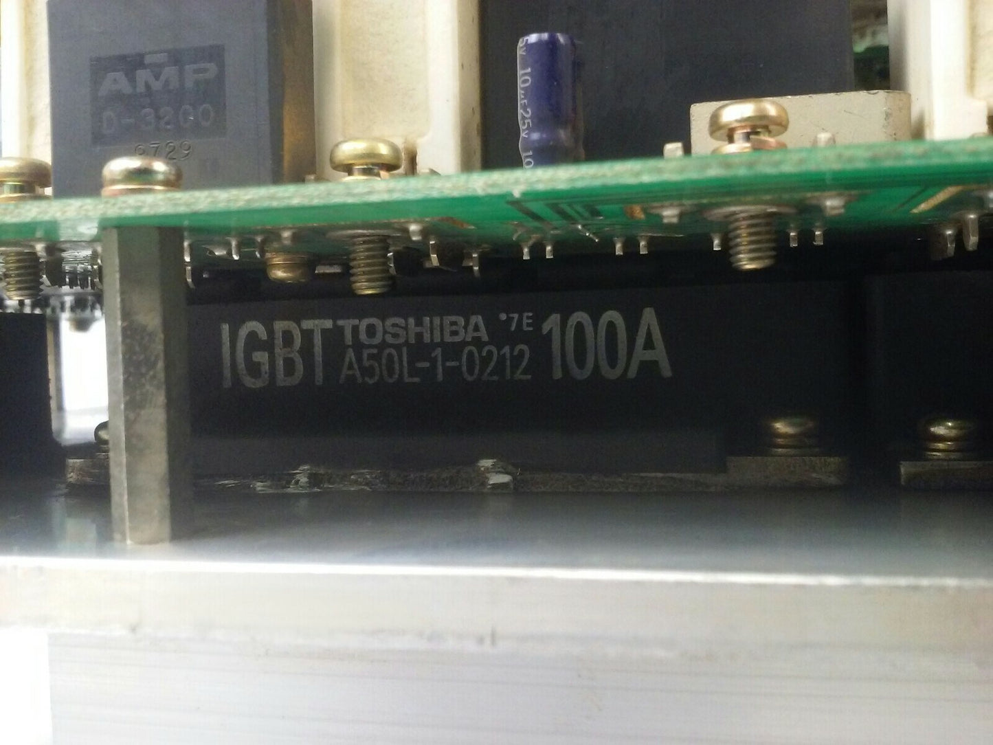 FANUC A06B-6076-H101 SER. A SERVO AMPLIFIER MODULE 230V 5.5KW 18.7A