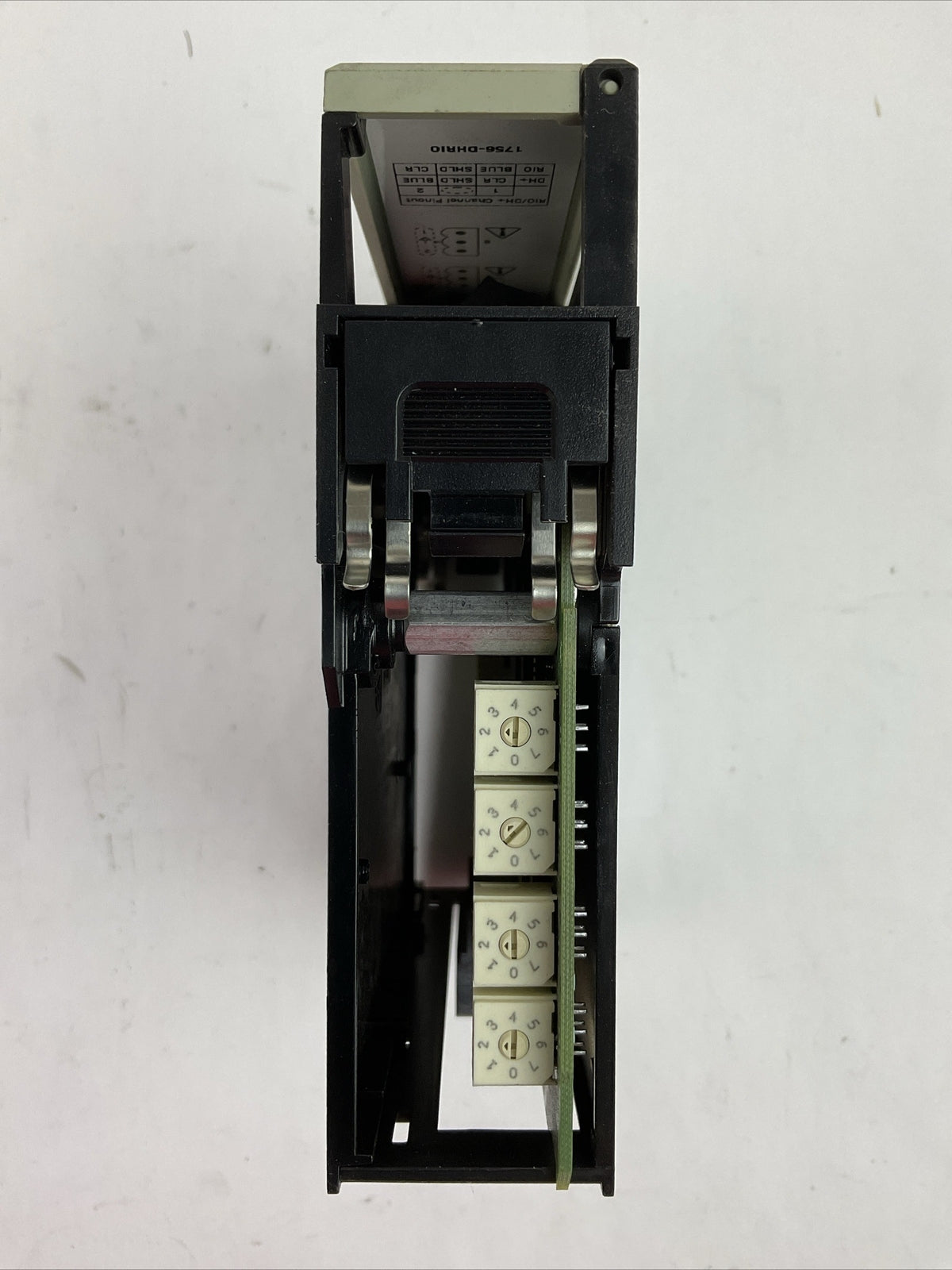 ALLEN BRADLEY 1756-DHRIO SER D CAT REV D01 F/W REV 6.2 DH+/RIO COMMUNICATIONS
