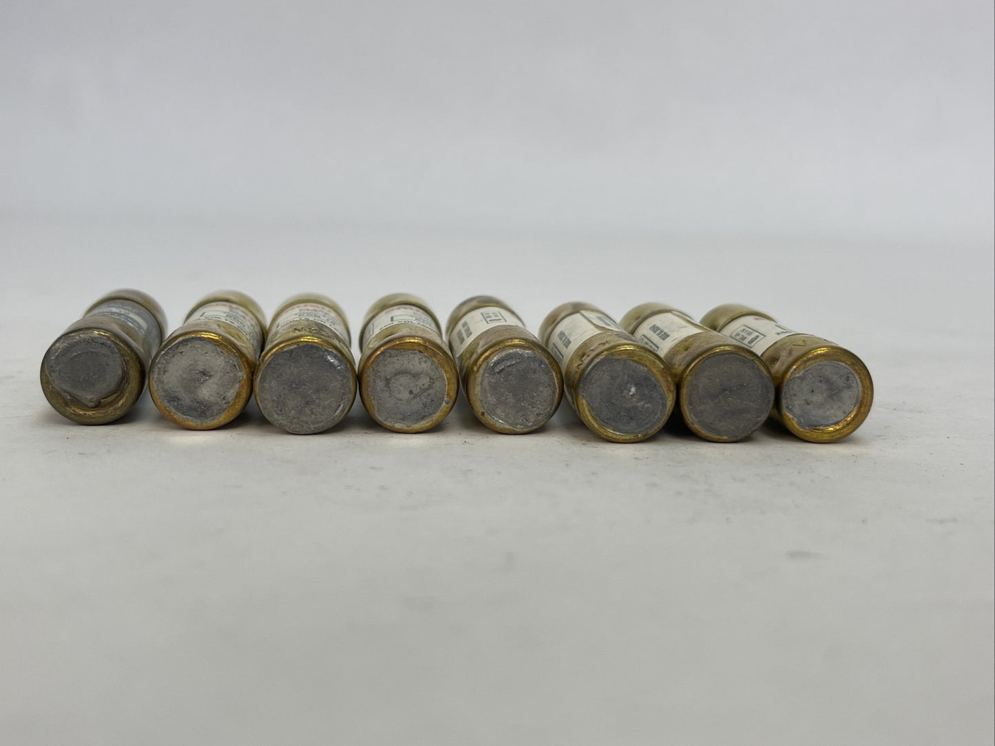RELIANCE/BRUSH KON10 ONE TIME CLASS K5 FUSE 10AMP 250VAC (LOT OF 8)