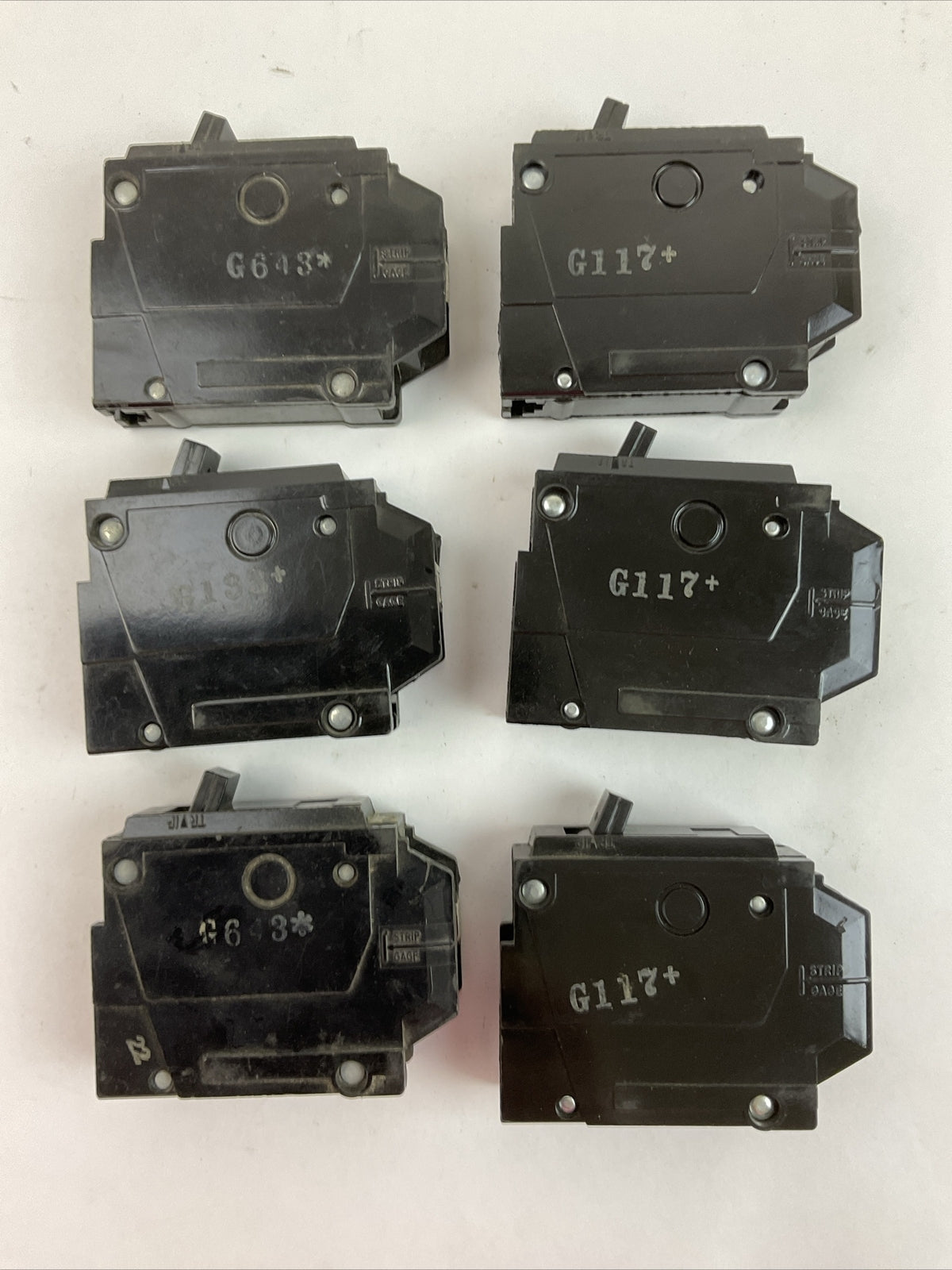 GE THQL1150 CIRCUIT BREAKER 1POLE 50AMP 120/240VAC (LOT OF 6)