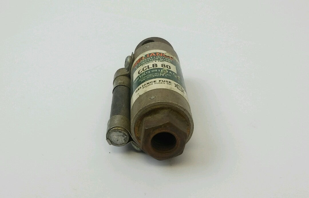 Reliance Current Limiting Capacitor Fuse 80 Amp CCLB-80