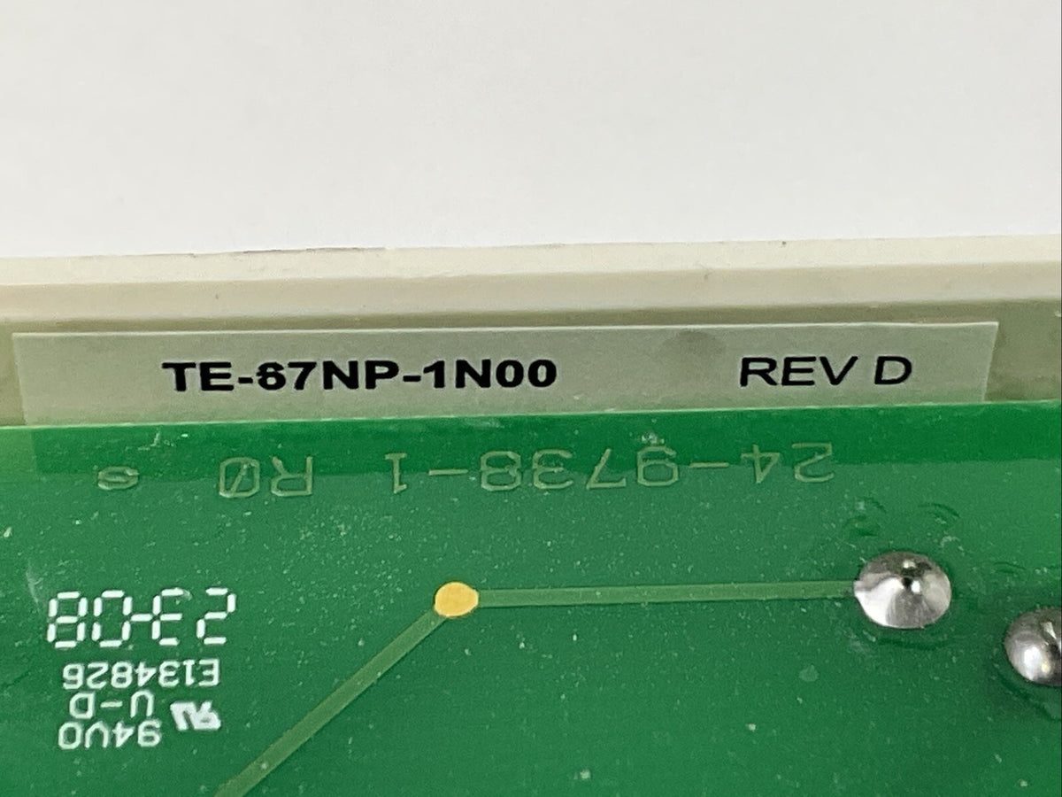 JOHNSON CONTROLS TE-67NP-1N00 REV D TEMPERATURE SENSOR