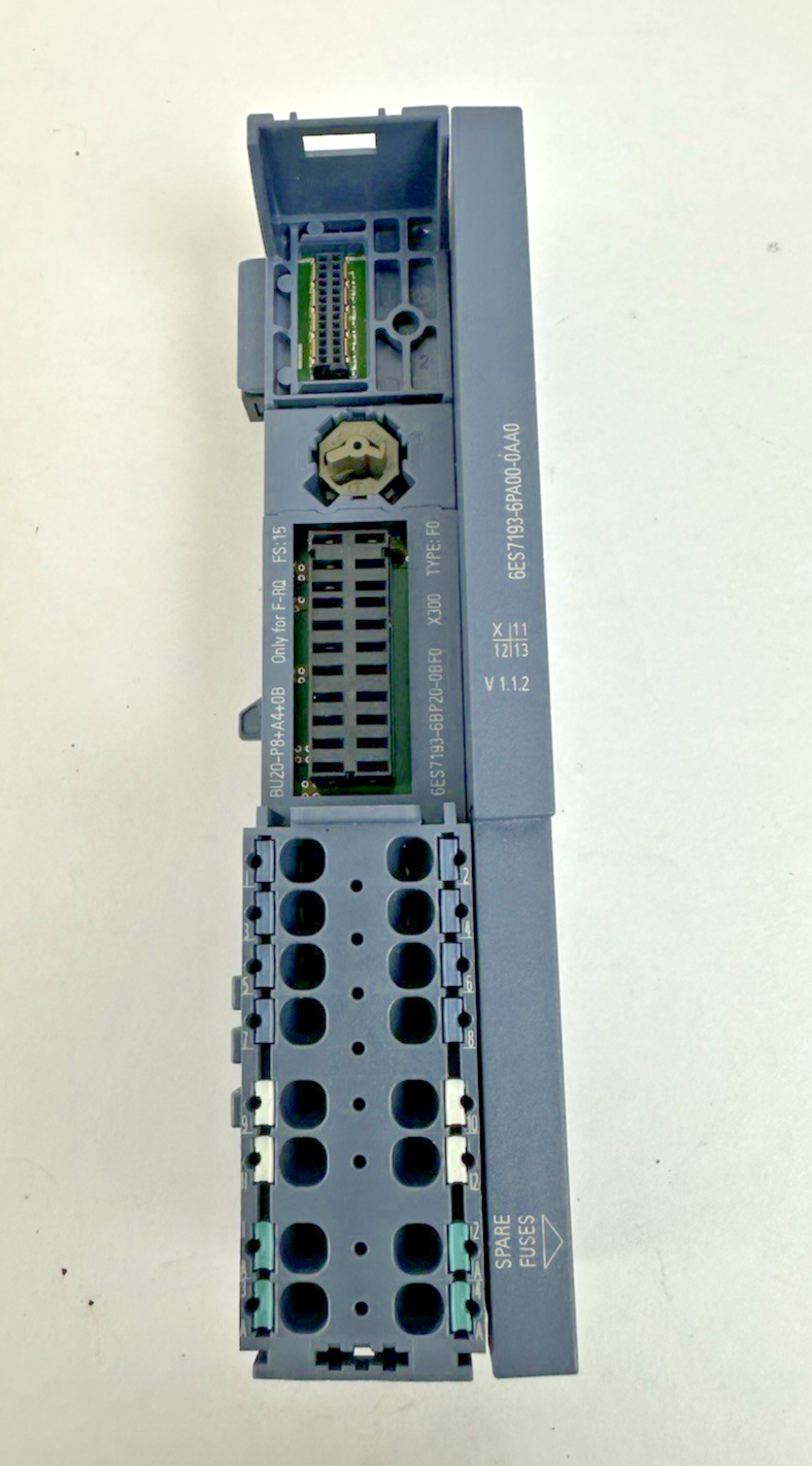 SIEMENS 6ES7 193-6BP20-0BF0 SIMATIC ET 200SP BASE UNIT