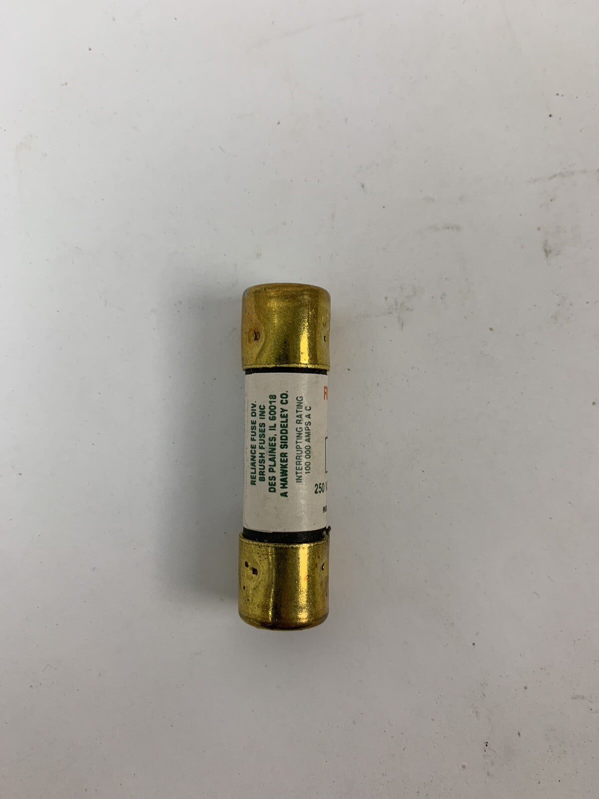 Reliance One TIme KON15 15A 250V Fuse "Lot of 10"