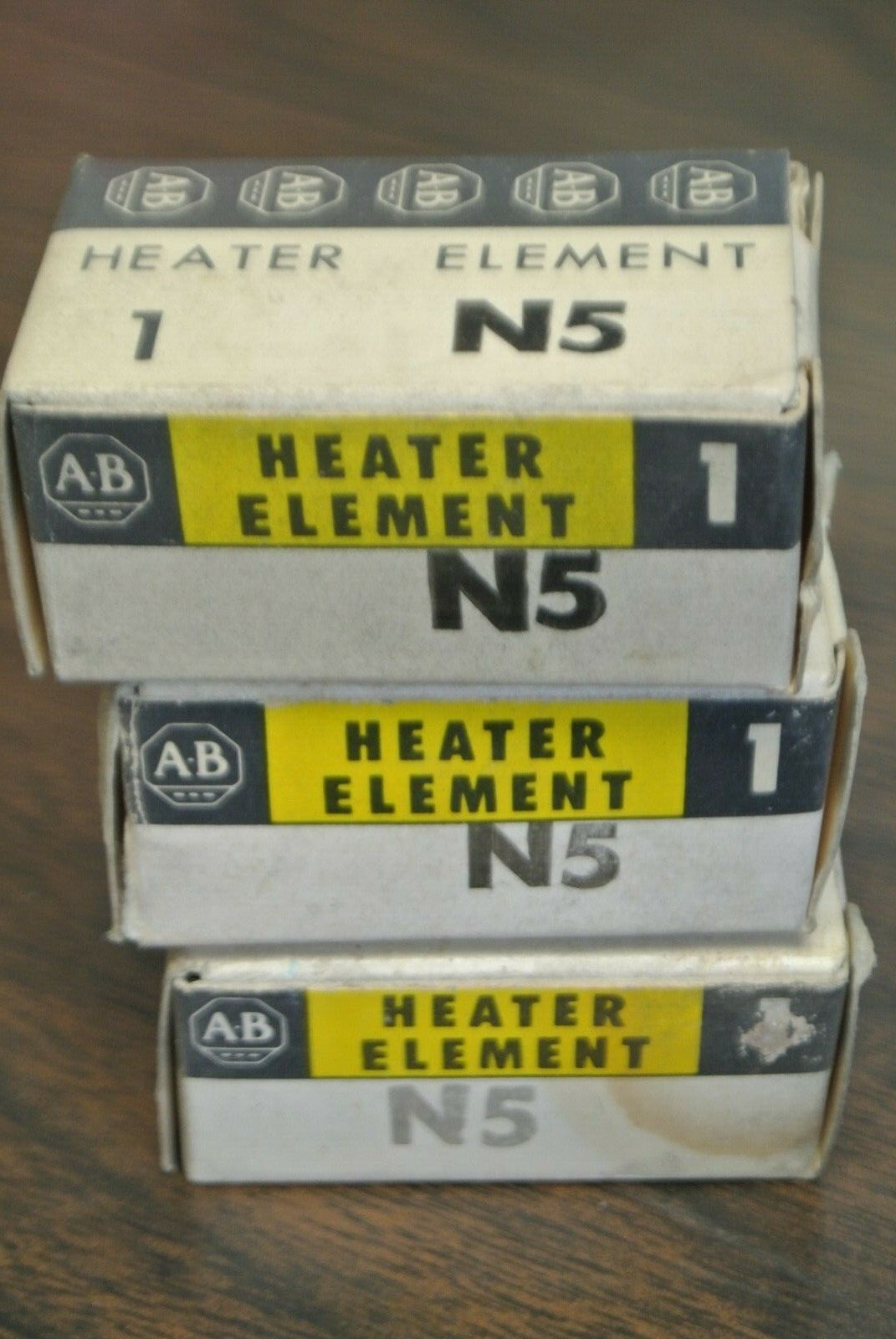 LOT of 3 / ALLEN-BRADLEY N5 THERMAL OVERLOAD HEATER ELEMENTS / NEW SURPLUS