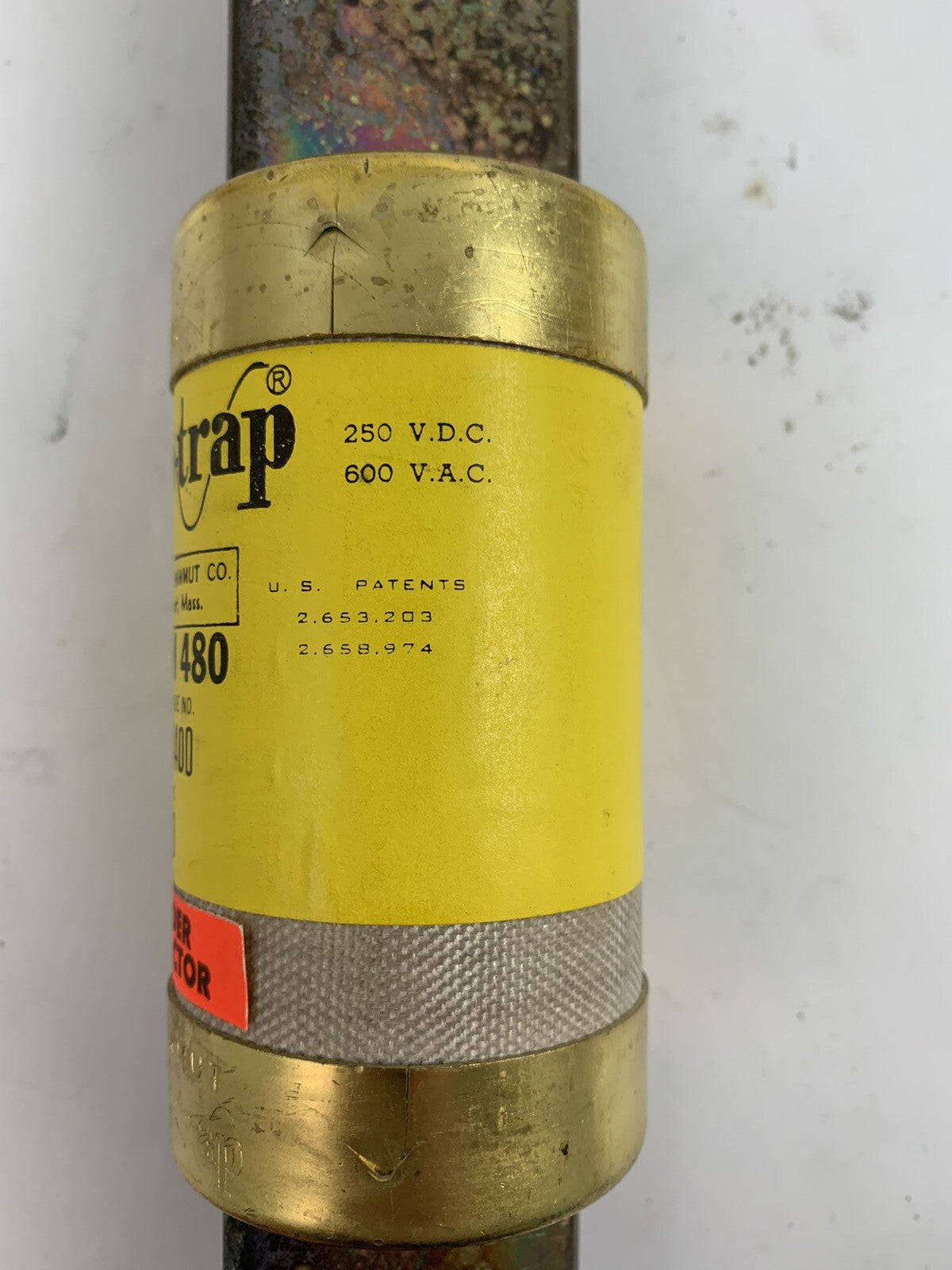 Shawmut Amp-trap Form 480 ABX400 Type 150 600V Welder Protector