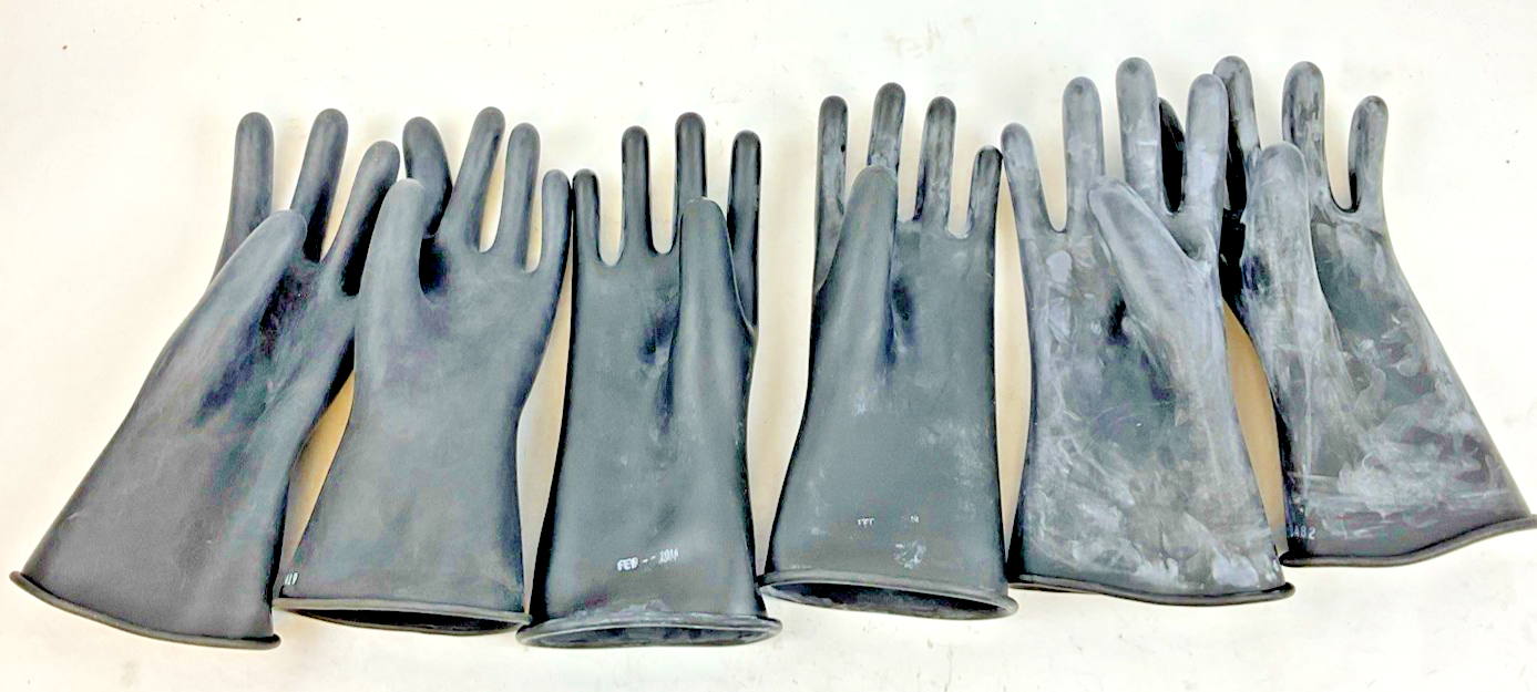 HONEYWELL GK011B LINEMAN GLOVES SIZE8.5,9,9.5 1000V CLASS0 TYPE1 D120 AHCZ 3PAIR