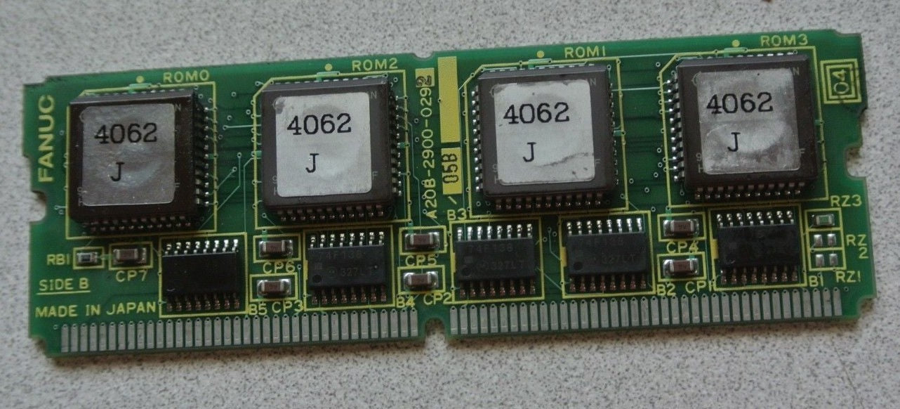 FANUC A20B-2900-0292 DAUGHTER BOARD / MEMORY MODULE / CIRCUIT BOARD