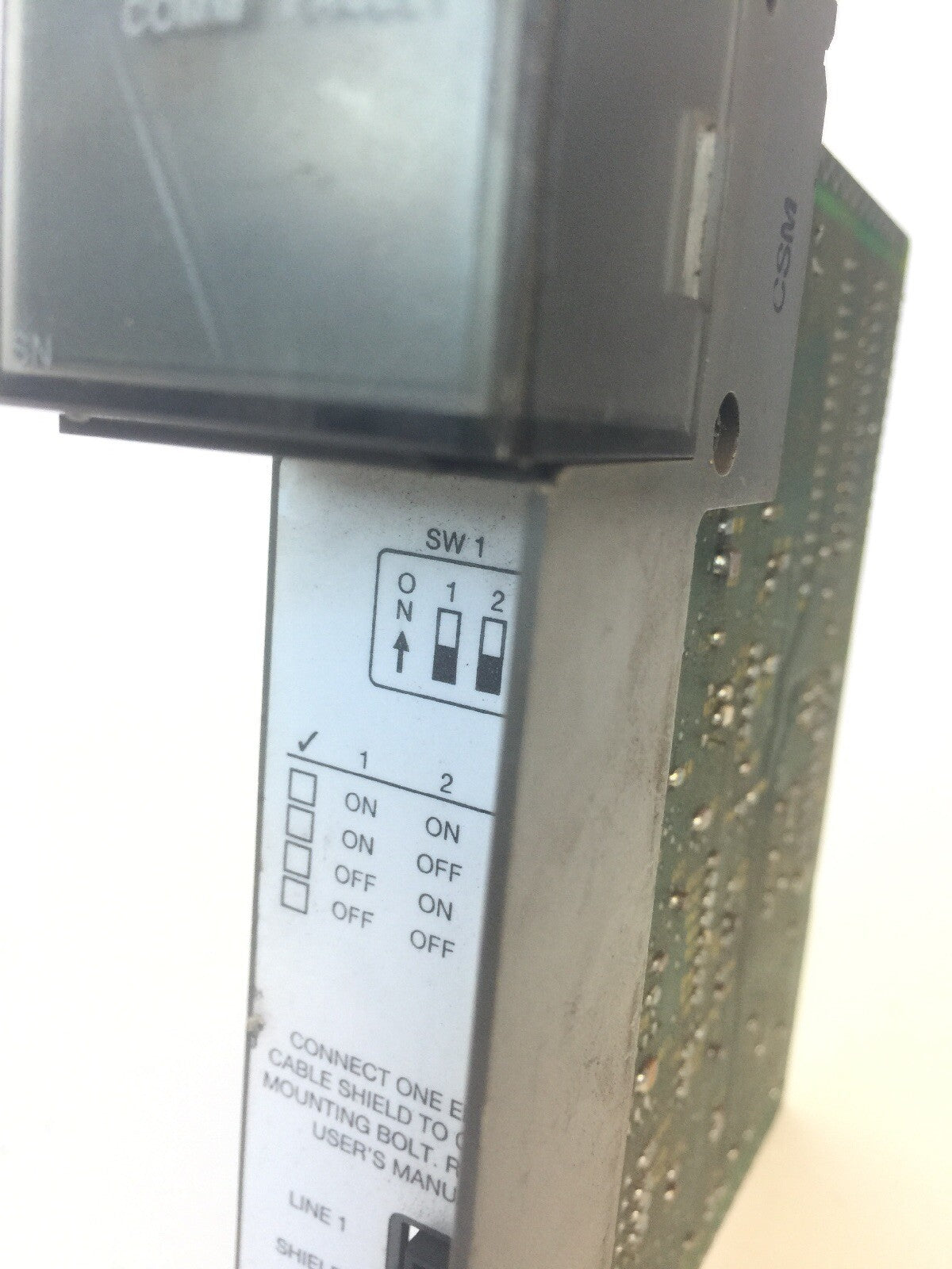 ALLEN BRADLEY 1747-SN REMOTE I/O SCANNER SER B FRN 1.0B