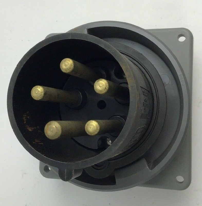 HUBBELL 560B5W WATERTIGHT INLET PIN&SLEEVE 4POLE 5 WIRE 60A 347/600VAC