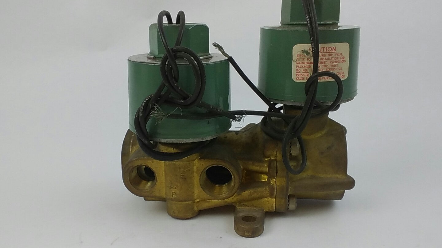 ASCO 8344 81 SOLENOID VALVE 110 VOLT 50 HZ 120 VOLT 60 HZ 6 WATTS