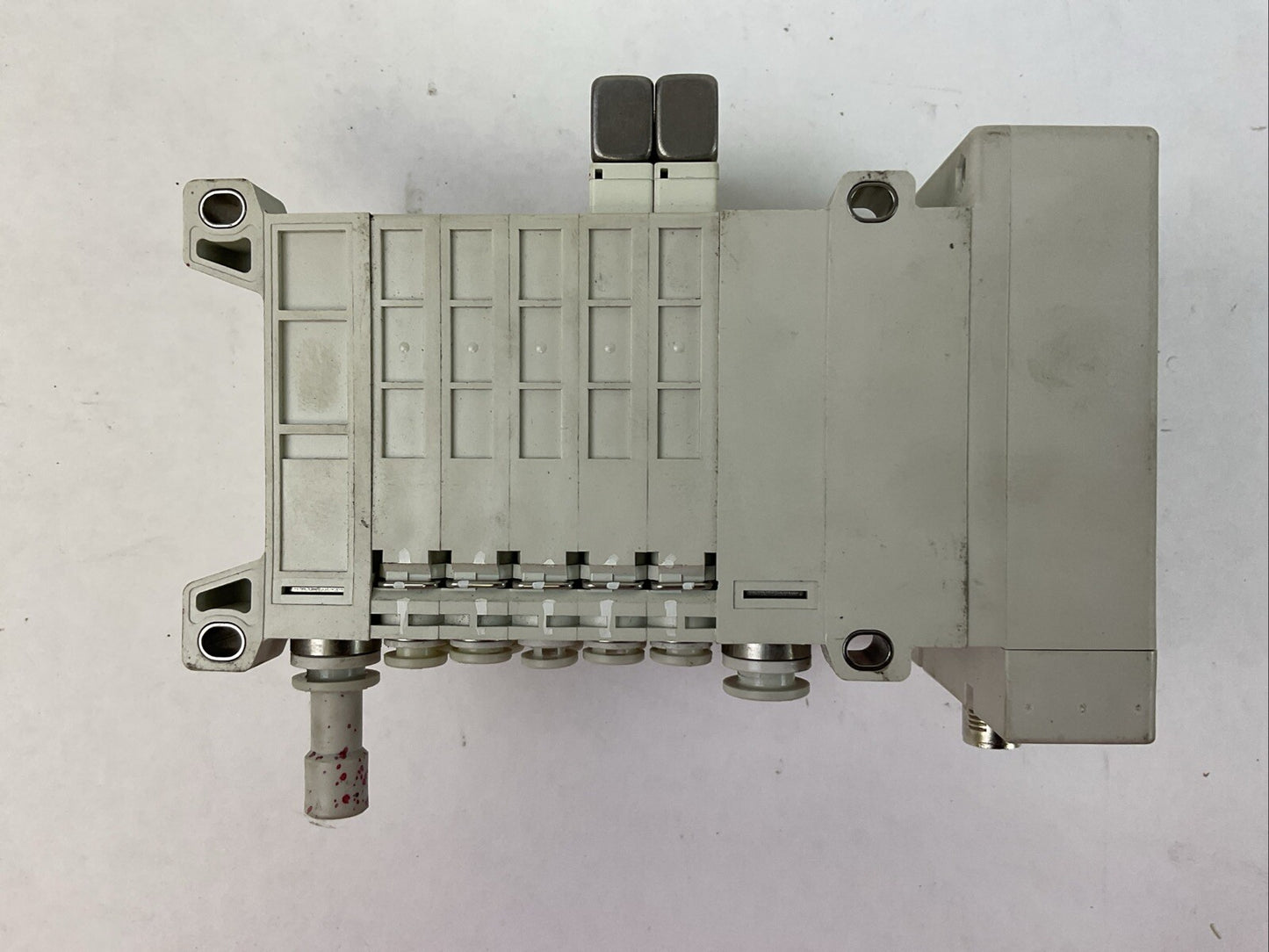 SMC EX260-SIL1-X210 24VDC COMPACT SERIAL INTERFACE (2)VQC1400N-51 SOLENOID VALVE