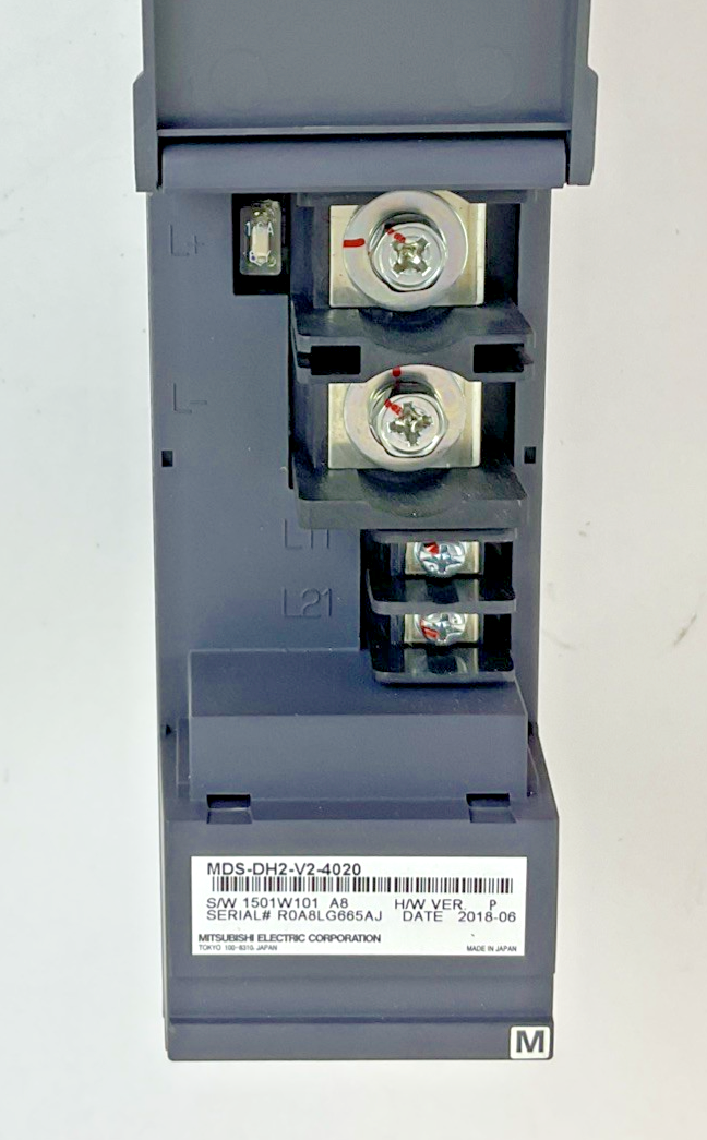 MITSUBISHI MDS-DH2-V2-4020 SERVO DRIVE UNIT 2.0/1.0KW 480V H/WVER.P 240HZ