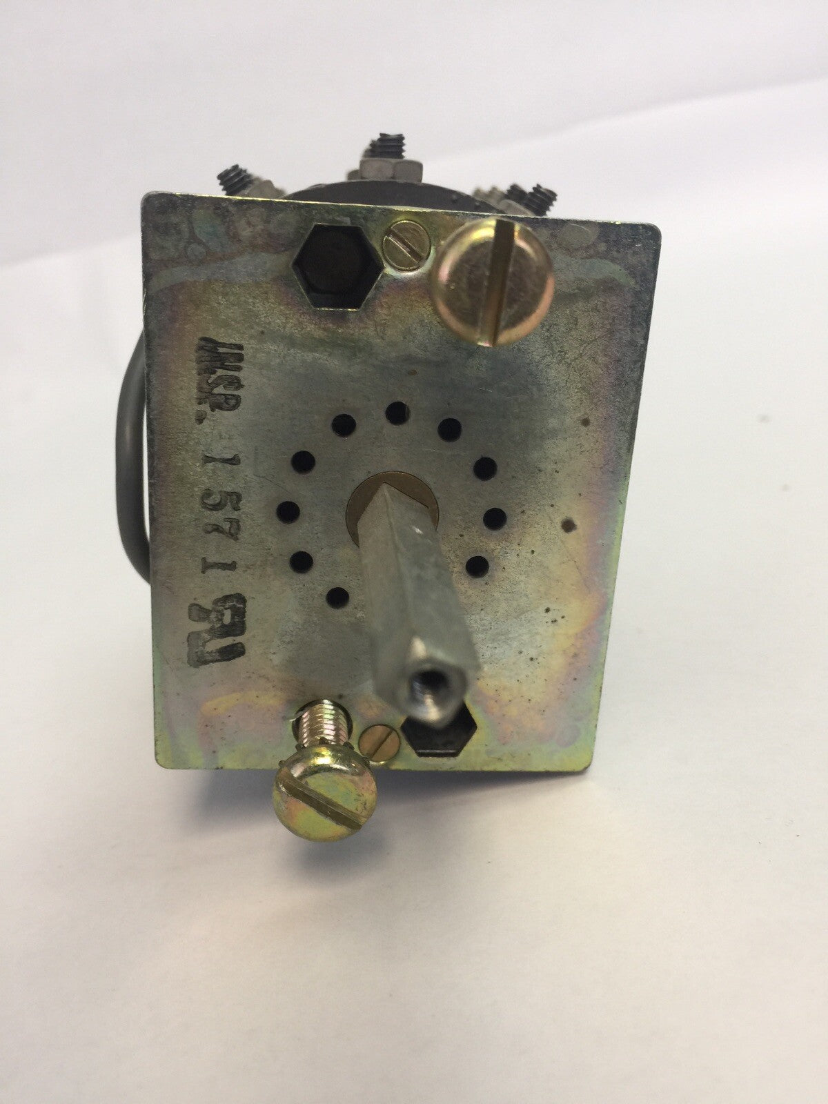 WESTINGHOUSE 658A615G02 TYPE W2 SWITCH 600V 20A ROTARY SWITCH MISSING HANDLE