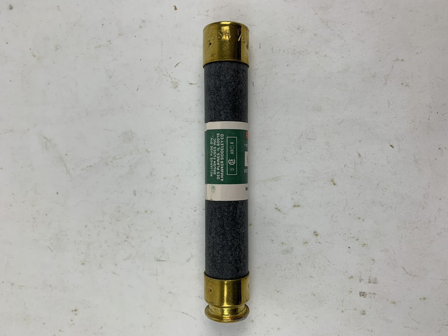 Brush Reliance Time-Delay Dual-Element ECSR1/2 1/2A 600V Fuse "Lot of 10"